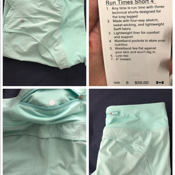 lululemon athletica Pants - New run times shorts
